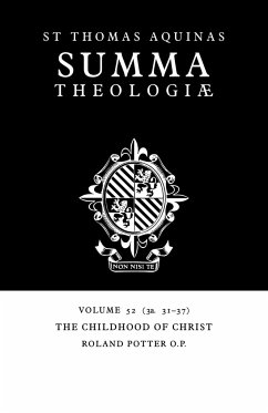 The Childhood of Christ - Aquinas, Thomas