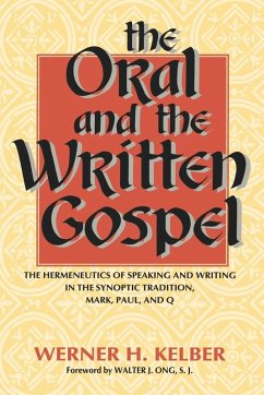 Cover The Oral and the Written Gospel