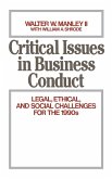 Critical Issues in Business Conduct