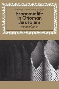 Cover Economic Life in Ottoman Jerusalem