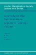 Adams Memorial Symposium on Algebraic... - Bild 1