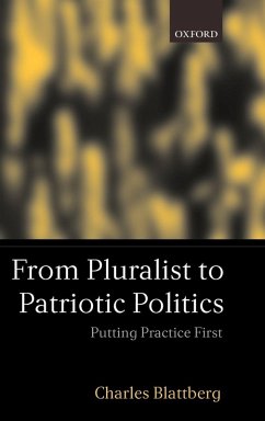 Cover From Pluralist to Patriotic Politics