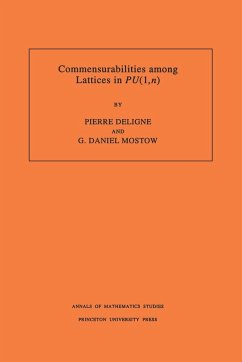 Commensurabilities among Lattices in PU (1,n). (AM-132), Volume 132 - Deligne, Pierre R.; Mostow, G. Daniel