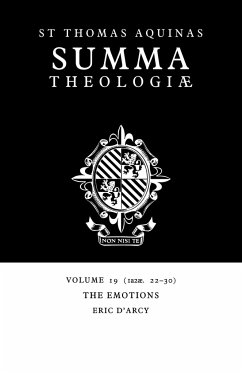 The Emotions - Aquinas, Thomas