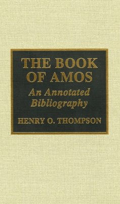 The Book of Amos - Thompson, Henry O