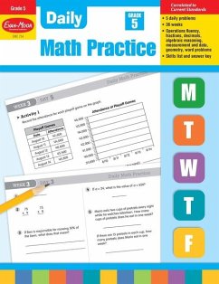 Daily Math Practice, Grade 5 Teacher Edition - Evan-Moor Educational Publishers