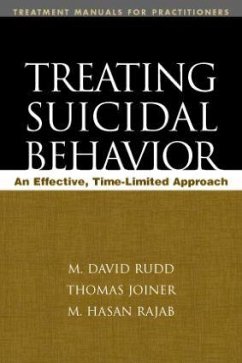 Treating Suicidal Behavior - Rudd, M David; Joiner, Thomas E; Rajab, M Hasan