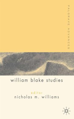Palgrave Advances in William Blake Studies - Williams, Nicholas