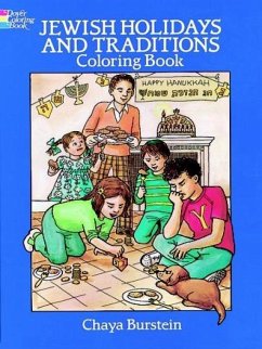 Jewish Holidays and Traditions Coloring Book - Burstein, Chaya