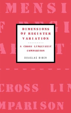 Dimensions of Register Variation - Biber, Douglas