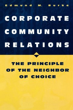 Corporate Community Relations - Burke, Edmund M.