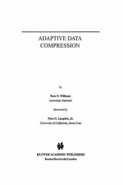 Adaptive Data Compression - Williams, Ross N.
