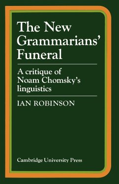 The New Grammarians' Funeral - Robinson, Ian