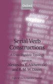 Serial Verb Constructions: A Cross-Linguistic Typology
