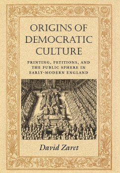 Origins of Democratic Culture - Zaret, David
