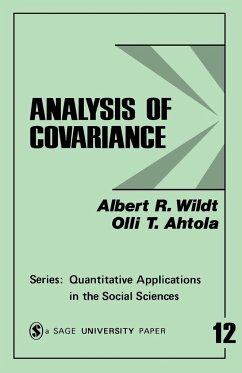 Analysis of Covariance - Wildt, Albert R.; Ahtola, Olli