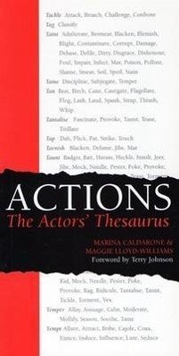Actions: The Actors' Thesaurus - Calderone, Marina; Lloyd-Williams, Maggie