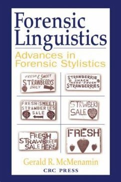 Forensic Linguistics - McMenamin, Gerald R