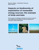 Impacts on biodiversity of exploitation of renewable energy sources: the example of birds and bats Impacts on biodiversity of exploitation of renewable energy sources: the example of birds and bats