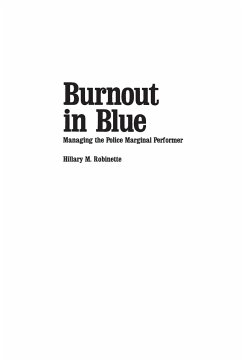 Burnout in Blue - Robinette, Hillary