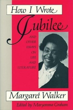 How I Wrote Jubilee - Walker, Margaret