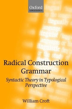 Radical Construction Grammar - Croft, William