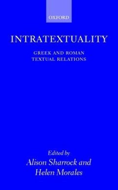 Intratextuality - Sharrock, Alison / Morales, Helen (eds.)