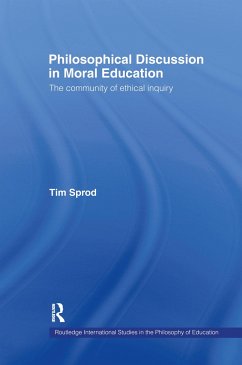Philosophical Discussion in Moral Education - Sprod, Tim