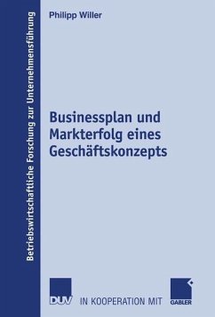 Businessplan und Markterfolg eines Geschäftskonzepts - Willer, Philipp