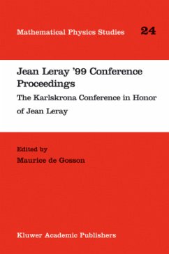 Jean Leray ¿99 Conference Proceedings - Gosson, Maurice de (Hrsg.)