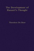 The Development of Husserl¿s Thought