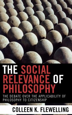 Cover Social Relevance of Philosophy