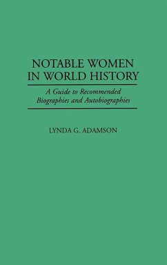 Cover Notable Women in World History