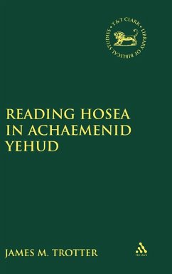 Cover Reading Hosea in Achaemenid Yehud