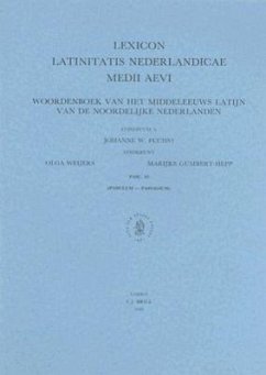 Lexicon Latinitatis Nederlandicae Medii Aevi, Fascicle 43: Woordenboek Van Het Middeleeuws Latijn Van de Noordelijke Nederlanden - Fuchs, Johanne W.; Gumbert-Hepp, Marijke; Weijers, Olga