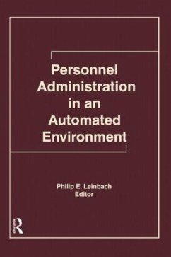 Personnel Administration in an Automated Environment - Leinbach, Philip E