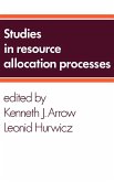 Studies in Resource Allocation Processes