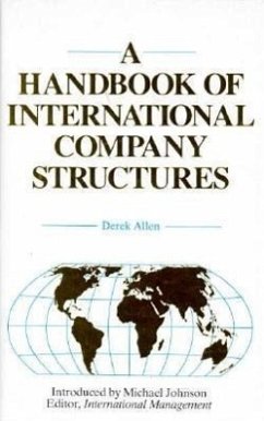 A Handbook of International Company Structures - Allen, Derek