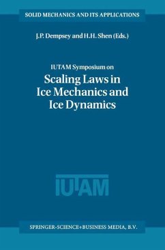 IUTAM Symposium on Scaling Laws in Ice Mechanics and Ice Dynamics - Dempsey