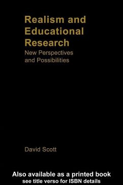 Realism and Educational Research - Scott, David