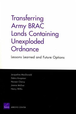 Transferring Army BRAC Lands Containing Unexploded Ordnance - MacDonald, Jacqueline