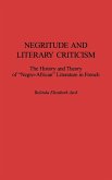 Negritude and Literary Criticism