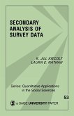 Secondary Analysis of Survey Data