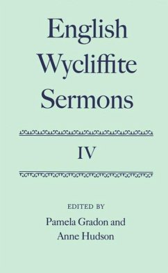 English Wycliffite Sermons - Gradon, Pamela / Hudson, Anne (eds.)