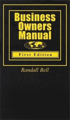 Business Owners Manual - Bell, Randall