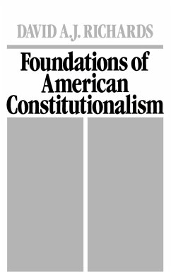 Cover Foundations of American Constitutionalism