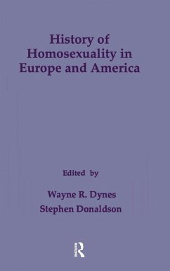 Cover History of Homosexuality in Europe & America