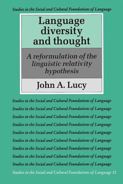 Language Diversity and Thought - Lucy, John A.