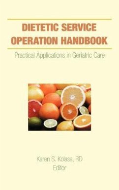 Dietetic Service Operation Handbook - Kolasa, Karen