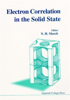 Electron Correlations in the Solid State